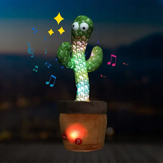 Juguete Interactivo 30 cm – Sonido, Luz, Grabación y Baile USB