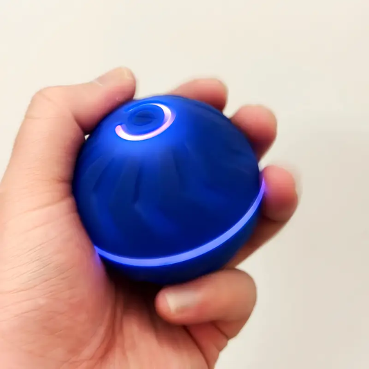Pelota de Rebote para Perros – Activada por Movimiento, USB Recargable, 6.6 cm