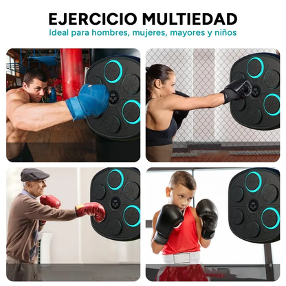 Tablero de Boxeo Electrónico Bestline – 9 Modos, Guantes Incluidos, Zona de Golpeo Flexible