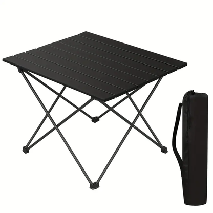 Mesa de Camping Plegable – Aluminio Ligero con Bolsa de Transporte
