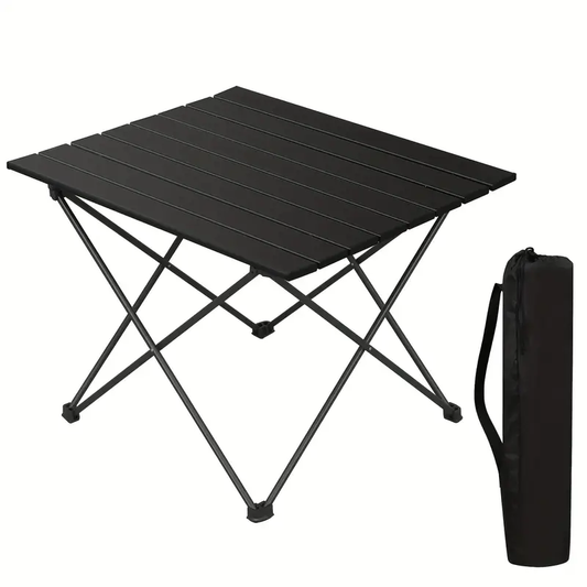 Mesa de Camping Plegable – Aluminio Ligero con Bolsa de Transporte