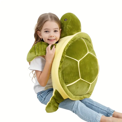 Tortuga Marina de Peluche Gigante 28'' – Almohada Suave e Ideal como Regalo